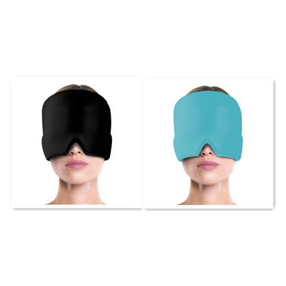 Ice Compress Headache Eye Mask Hat Relief For Migraines, Stress, And Tension Massage Tool - OniVibe