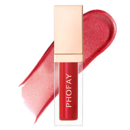 PHOFAY Ultra-Glossy Lip Gloss – High-Shine, Hydrating, and Long-Lasting