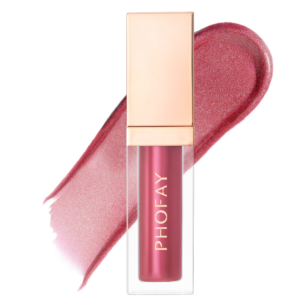 PHOFAY Ultra-Glossy Lip Gloss – High-Shine, Hydrating, and Long-Lasting