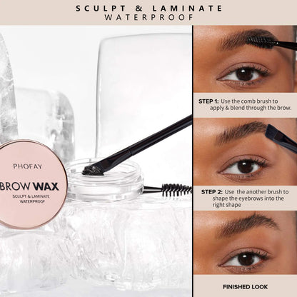 PHOFAY Sculpting Eyebrow Wax – Shape &amp; Style with Long-Lasting Hold