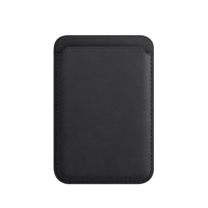 For Magsafe Magnetic Luxury Leather Card Holder Wallet Case For 14 Pro Max 13 12 Phone Bag Adsorption Accessories Cover - OniVibe