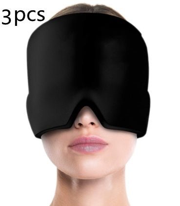 Ice Compress Headache Eye Mask Hat Relief For Migraines, Stress, And Tension Massage Tool - OniVibe