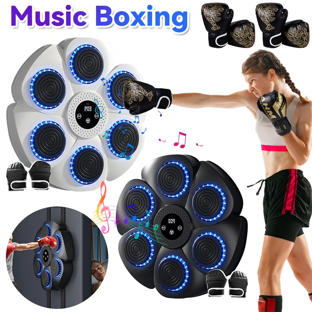 Smart Music Boxing Machine – Bluetooth Gym Trainer for Fun Workouts