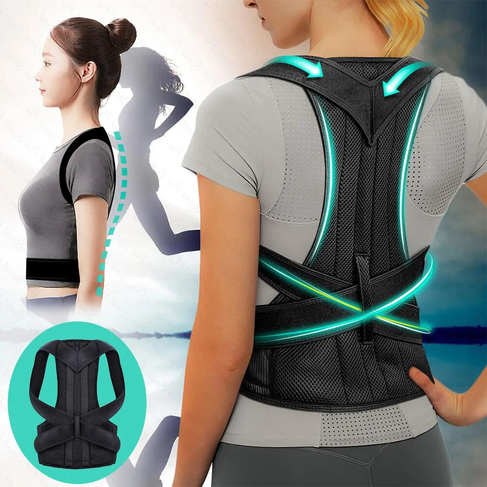 Adjustable Back Posture Corrector – Comfortable Support for Boys &amp; Girls