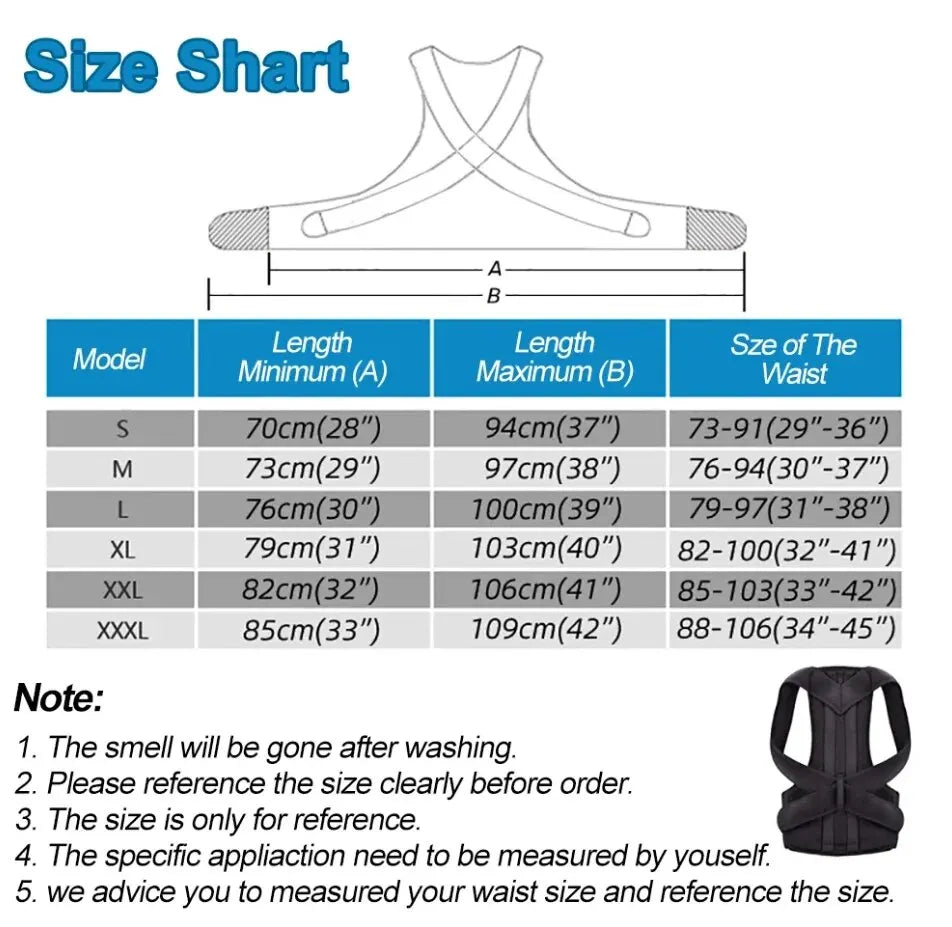 Adjustable Back Posture Corrector – Comfortable Support for Boys &amp; Girls