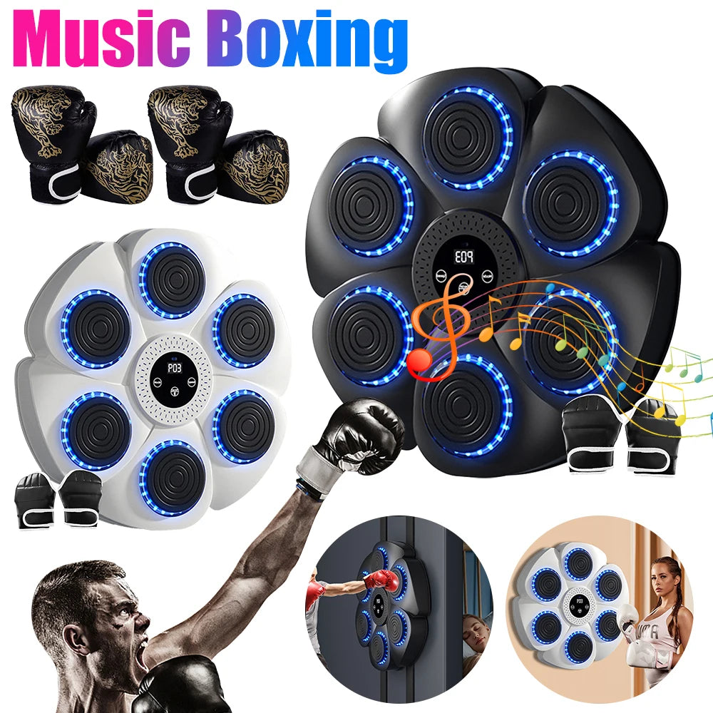 Smart Music Boxing Machine – Bluetooth Gym Trainer for Fun Workouts