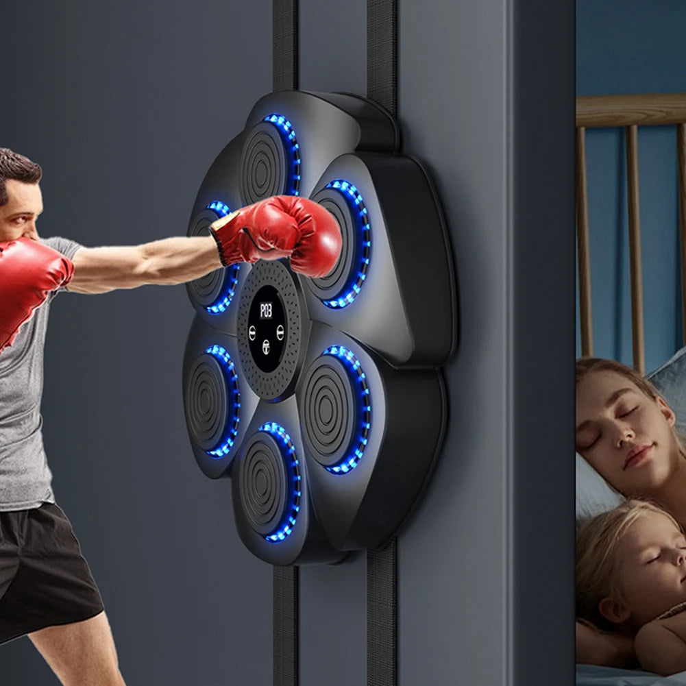 Smart Music Boxing Machine – Bluetooth Gym Trainer for Fun Workouts