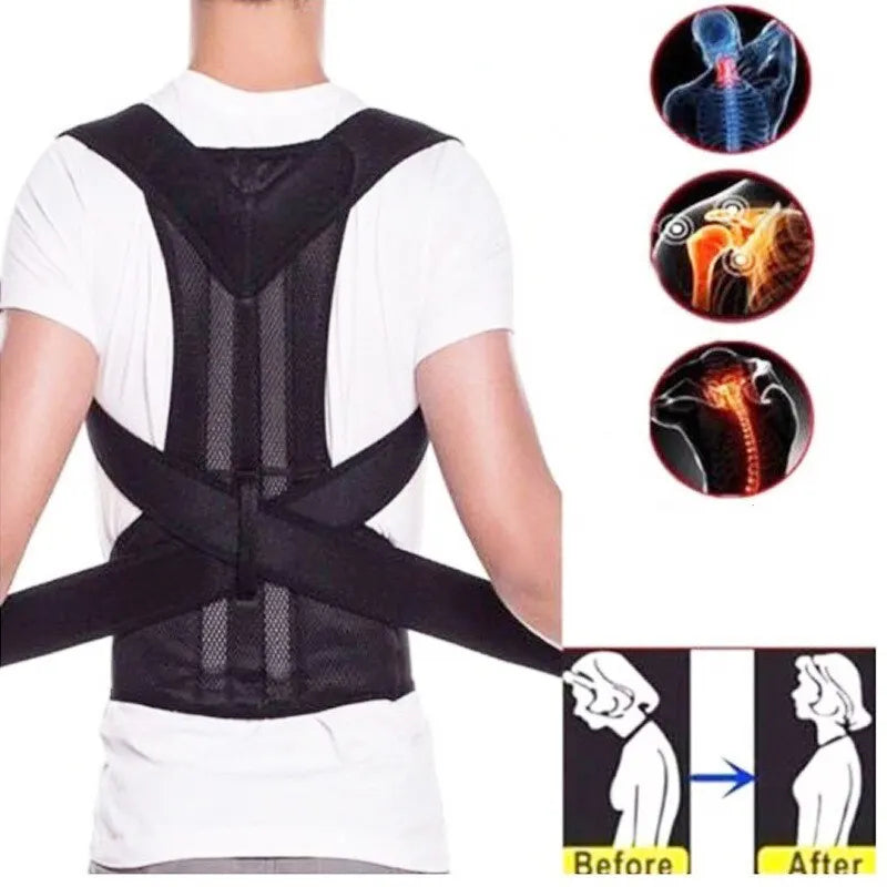 Adjustable Back Posture Corrector – Comfortable Support for Boys &amp; Girls