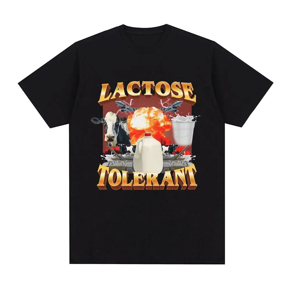 Lactose Tolerance Pattern Printed Men&