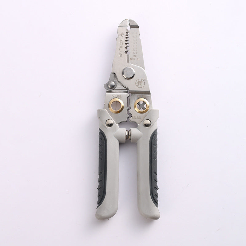 7-in-1 Wire Stripper – Precision Pliers for Crimping &amp; Stripping