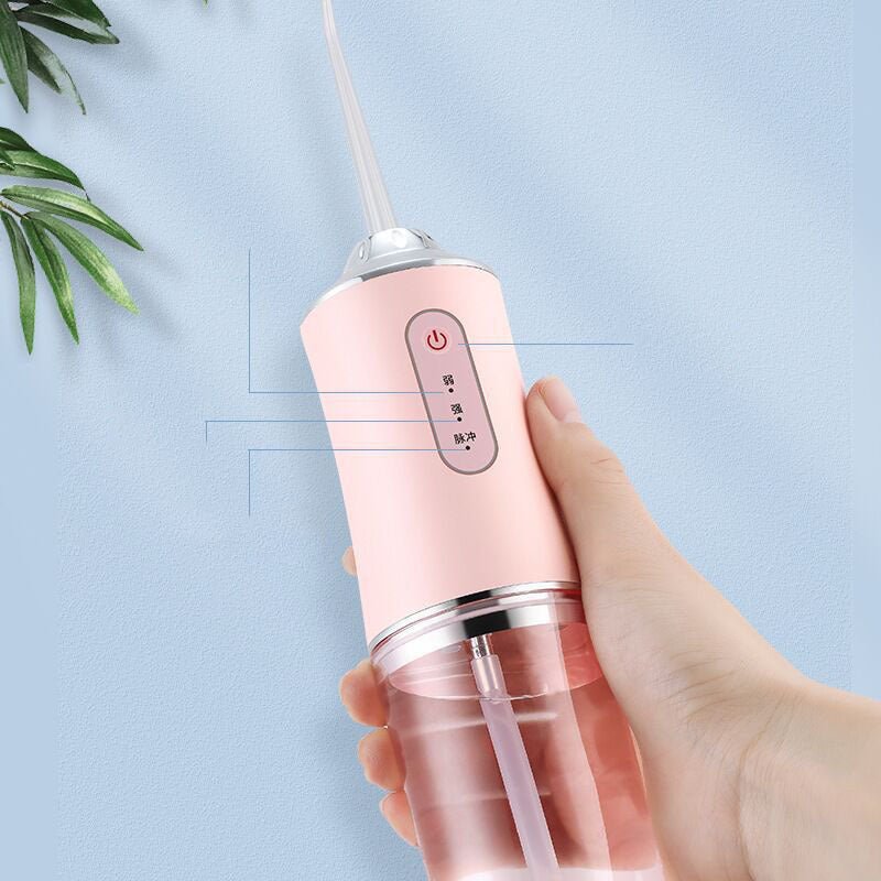 3 Modes Oral Irrigator – USB Rechargeable Portable Dental Water Flosser for Deep Teeth Cleaning - OniVibe