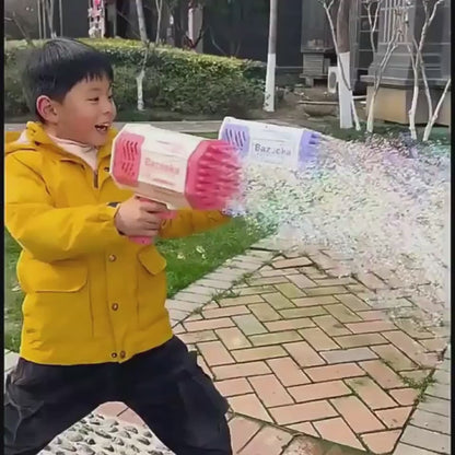 kids bubble gun